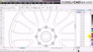 Part 3 CorelCAD  export drawing to CorelDraw [upl. by Lud793]