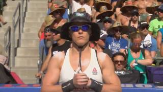 CROSSFIT GAMES 2016  Womens squat clean pyramid  EVENT 64 [upl. by Lucas]