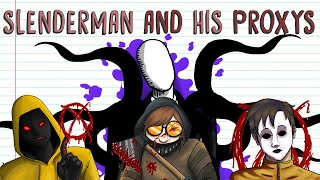 SLENDERMAN AND HIS PROXYS  TOP Draw My Life [upl. by Dynah]