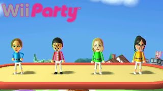 Wii Party  Globe Trot  Zeta vs Shinnosuke vs Rachel vs Eva [upl. by Raymund]