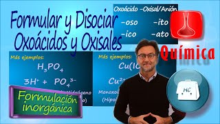 Formular y Disociar Oxoácidos y Oxisales [upl. by Sergeant]