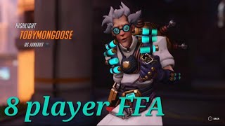 Junkrat match Highlights on Hero Gauntlet Overwatch 2 [upl. by Trometer700]