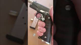 1911 Long Barrel 45 ACP shooting shorts [upl. by Aneehsar611]