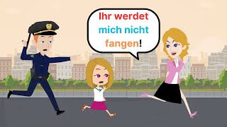 Anna läuft weg  Deutsch lernen mit animationen  Deutsch Anny [upl. by Haggerty846]