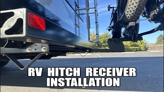 RV Hitch Receiver Installation  do you have the right one to handle your load [upl. by Engvall]