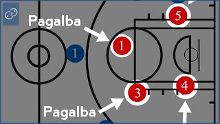 Krepšinio pagrindai Zoninė prieš Asmeninę gynybą [upl. by Maure963]