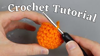 Mini Crochet Bowl Tutorial  Crochet Tutorial In The Round [upl. by Dhaf]