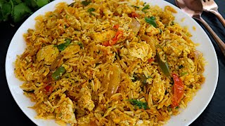 முட்டை சாதம் இப்படி 10 நிமிசத்தில் மிகச்சுவையா செய்யுங்க Egg rice muttai sadham  Lunch box recipe [upl. by Rossie]