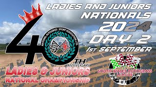 Day 2 2024 Ladies amp Juniors Nationals hosted by South Wales Autograss League [upl. by Trant]