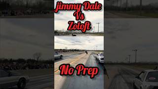 Jimmy Dale Heads up no prep drag racing shorts car [upl. by Eadrahs751]