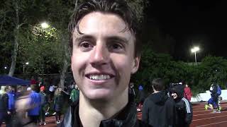 Colin Sahlman Runs 333 1500m at Bryan Clay Invitational [upl. by Mihcaoj769]