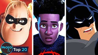 Top 20 Animated Superhero Movies of All Time [upl. by Mcclish]