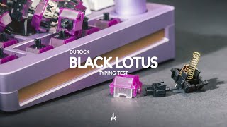 Durock Black Lotus Sound Test [upl. by Chelsea]