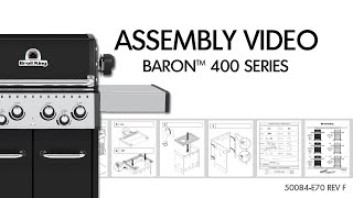 Baron 400 Series Assembly  Broil King  European Model [upl. by Studdard]