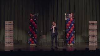 Trent Staggs hosts Charlie Kirk in Midvale Utah [upl. by Enoitna]