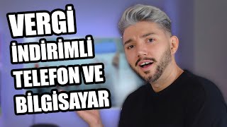 ACÄ°L VÄ°DEO Ã–ÄžRENCÄ°LERE VERGÄ° Ä°NDÄ°RÄ°MLÄ° TELEFON ve BÄ°LGÄ°SAYARIN DETAYLARI AÃ‡IKLANDI [upl. by Nessim]