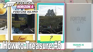 Forza Horizon 4 Fortune Island  How to Solve Treasure 5 HD 1080P [upl. by Ikik778]