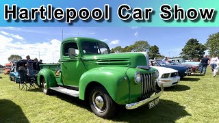 Car Show Adventures  The West Hartlepool Rugby Club Car Show 2024  Classic Car Shows UK [upl. by Ilowell]