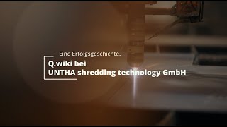 Qwiki bei UNTHA shredding technology GmbH [upl. by Ede105]