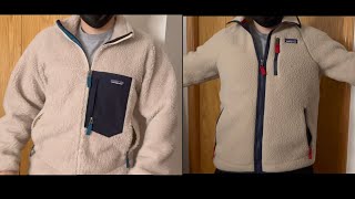 PATAGONIA RetroX Fleece Jacket vs Pile Fleece jacket [upl. by Nnayt]