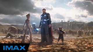 Thor arrives in Wakanda Avengers infinity war2018 HD video clip [upl. by Reichert]