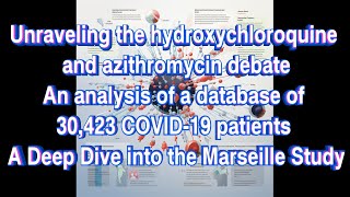 Unraveling the hydroxychloroquine debate An analysis of 30423 COVID19 patients in Marseille Study [upl. by Luhey]