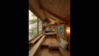 woodenbuilding travel woodenhouse tinyhouse ecofriendly woodhouse pond garden garden house [upl. by Esile]