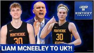 Liam McNeeley is interested in committing to Kentucky basketball AGAIN  Kentucky Wildcats Podcast [upl. by Garey]