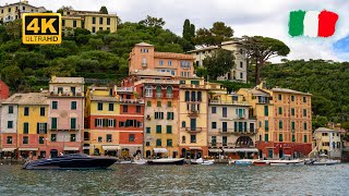 PORTOFINO Italy 🇮🇹 See the Beauty of Portofino 4K [upl. by Nehte]