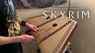 Skyrim Ancient Stones  Hammered Dulcimer Cover [upl. by Dnumde330]