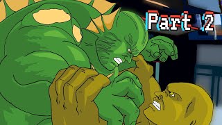 ABOMINATION VS ABOMINATION PART 2 animation [upl. by Ardnusal]