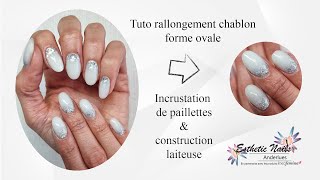 TUTO CHABLON FORME OVALE 💅 [upl. by Anaik]