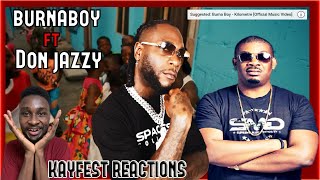 BURNER BOY  QUESTION FT DON JAZZY  OFFICIAL VIDEO  REACTION [upl. by Reedy]