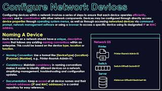 Configure Network Devices [upl. by Aubreir495]