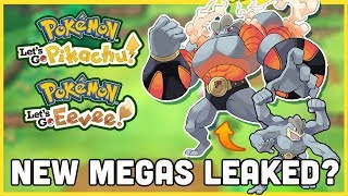 NEW MEGAS in Pokemon Lets Go [upl. by Einnaf]