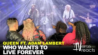 rIVerse Reacts Who Wants To Live Forever by Queen amp Adam Lambert  Live Performance Reaction [upl. by Amalle]