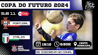 COPA DO FUTURO  SUB 11  PORTUGAL X ITALIA [upl. by Oilut]