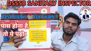 Best Books for Sanitary Inspector Exam  selection लेना है इसे पढ़ो ।sanitaryinspector dsssb [upl. by Enotna]