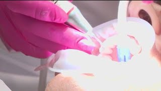 Newer Airflow teeth cleaning reduces teeth scraping  FOX 5 News [upl. by Robbin175]