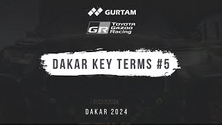 Dakar Key Terms 5  Dakar 2024  TOYOTA GAZOO Racing Baltics I with EN subtitles [upl. by Terrye767]