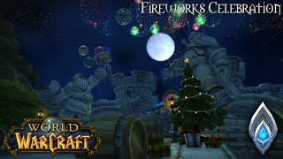 World of Warcraft LongplayLore  00891 Fireworks Celebration Shadowlands [upl. by Rosella]