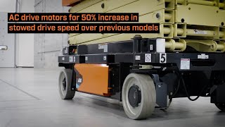 JLG® ES4046 Electric Scissor Lift—AC Drive Motors Overview [upl. by Anelrahs]