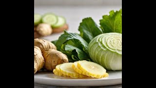 CURE BLOATED STOMACH FAST With Cucumber Ginger and Cabbage [upl. by Lindly]