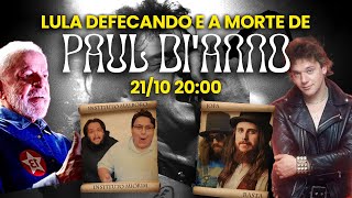 PLANTÃO MANRASTA 017  A MORTE DE PAUL DIANNO e LULA fltuland0 pela boca [upl. by Enaitsirhc463]