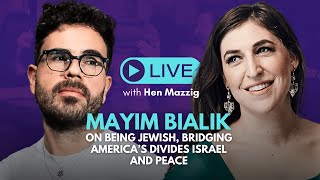 Mayim Bialik and Hen Mazzig on being Jewish in America Israel and Bridging Americas Divides [upl. by Aizahs]