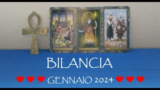 BILANCIA 💖 Amore e affetti GENNAIO 2024 [upl. by Atkinson]