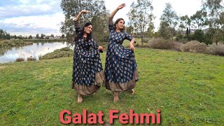 Galat fehmi  Superstar Asim Azhar  Zenab Fatimah Sultan  dance cover by Dipal amp Neelm [upl. by Jabin]