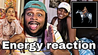 Beyoncé  Energy FIRST REACTION [upl. by Ahseyd]