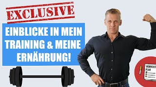 EXKLUSIVER EINBLICK in mein Training amp meine Ernährung [upl. by Eisaj]