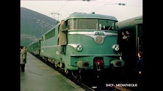 PARISLILLE  1959 SNCF Ferroviaire  French Trains [upl. by Ecinue]